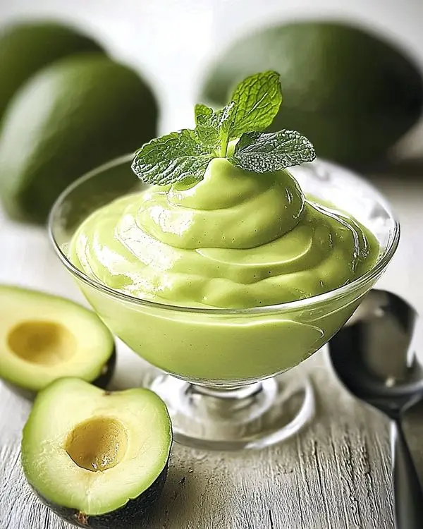 Mousse Glacée à l'Avocat Crémeuse 2 Recette Mousse Glacée à l'Avocat, Citron Vert & Lait de Coco