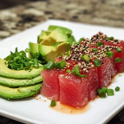Tataki de Thon au Sésame Exquis 5 Tataki de Thon au Sésame