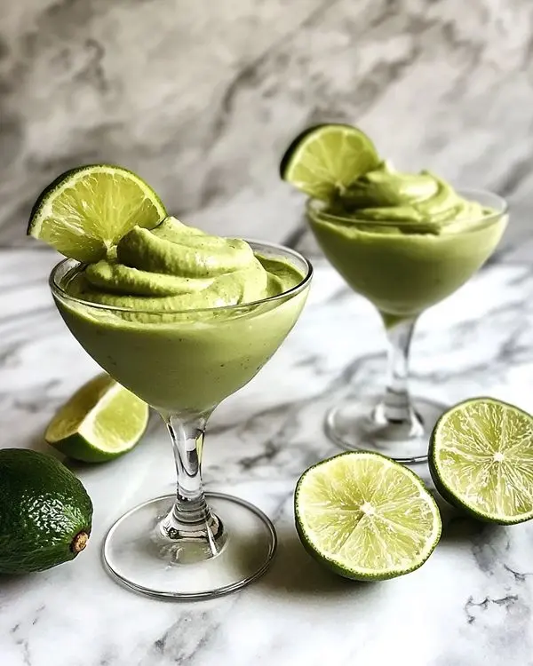 Mousse Glacée à l'Avocat Crémeuse 3 recette Mousse Glacée à l'Avocat