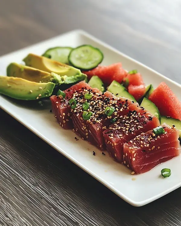 Tataki de Thon au Sésame Exquis 3 recette Tataki de Thon au Sésame
