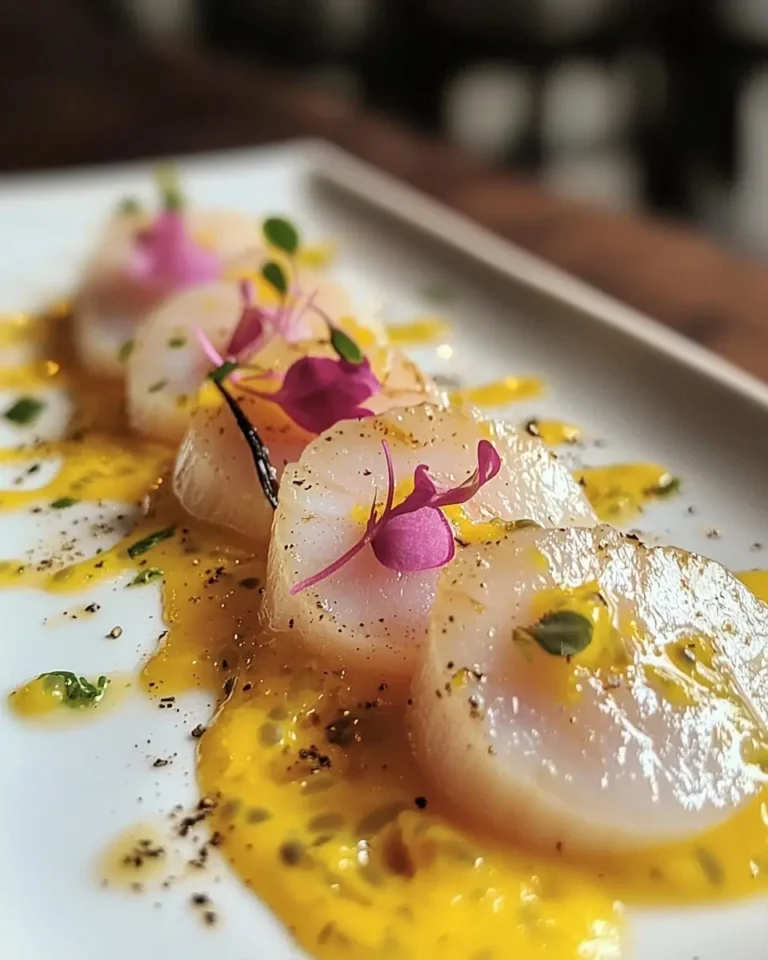 Carpaccio de Saint-Jacques
