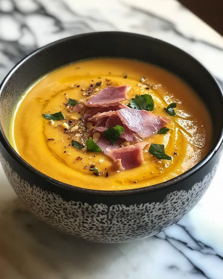 Gaspacho de Poivron Jaune et Amandes