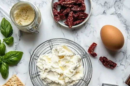 Tiramisu Salé aux Tomates Confites Réinventé 2 Les ingrédients pour Tiramisu Salé aux Tomates Confites