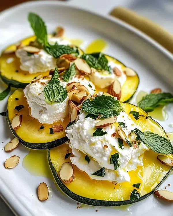 Carpaccio de Courgettes Jaunes Estival 3 Recette Carpaccio de Courgettes Jaunes