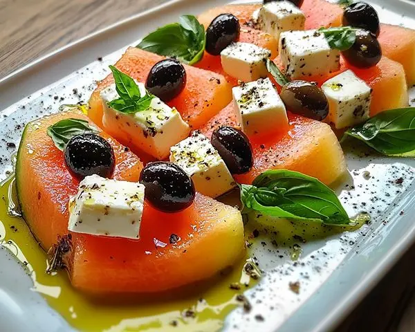 Recette Carpaccio de Melon