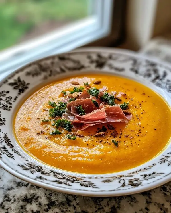 Gaspacho de Poivron Jaune et Amandes Croustillant 4 Recette Gaspacho de Poivron Jaune et Amandes