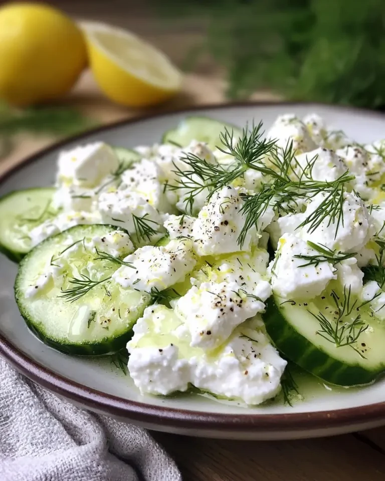 Salade de Concombre Façon Smash