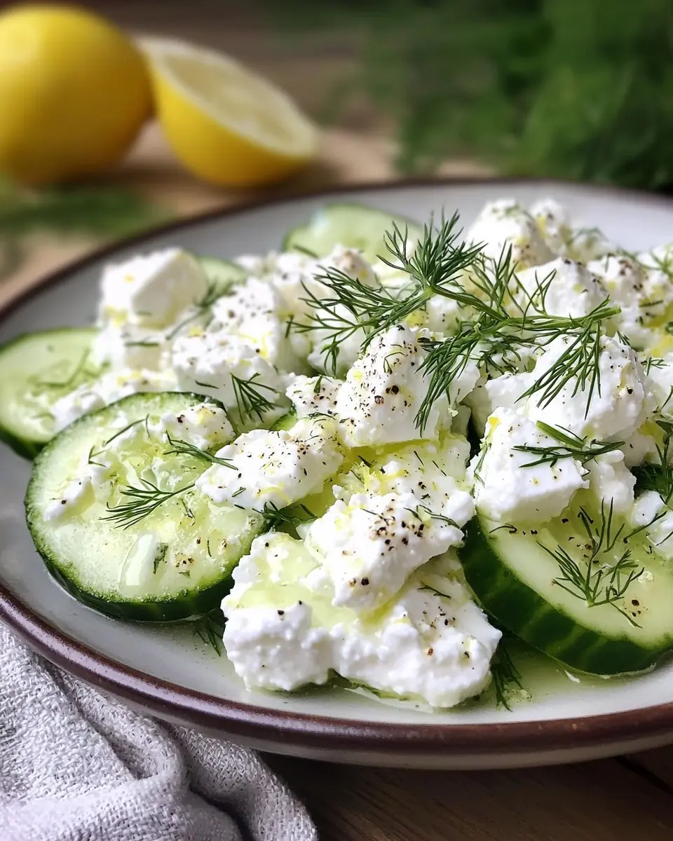 Salade de Concombre Façon Smash