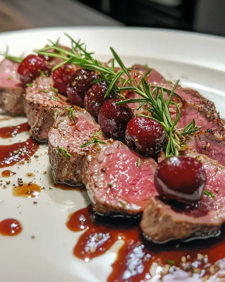 Tataki de Magret de Canard