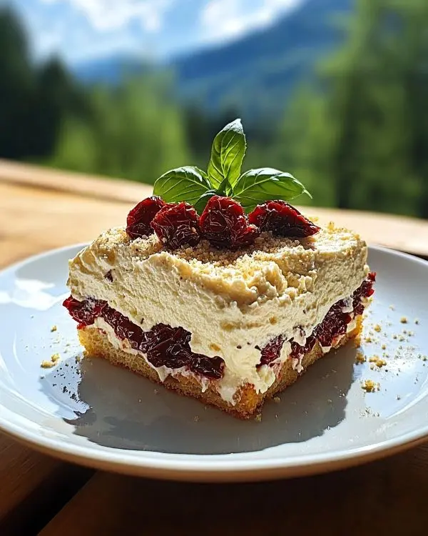 Tiramisu Salé aux Tomates Confites Réinventé 4 Tiramisu Salé aux Tomates Confites, Parmesan & Basilic