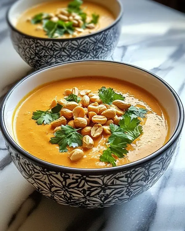 Velouté Glacé de Patate Douce 2 Velouté Glacé de Patate Douce, Lait de Coco & Gingembre