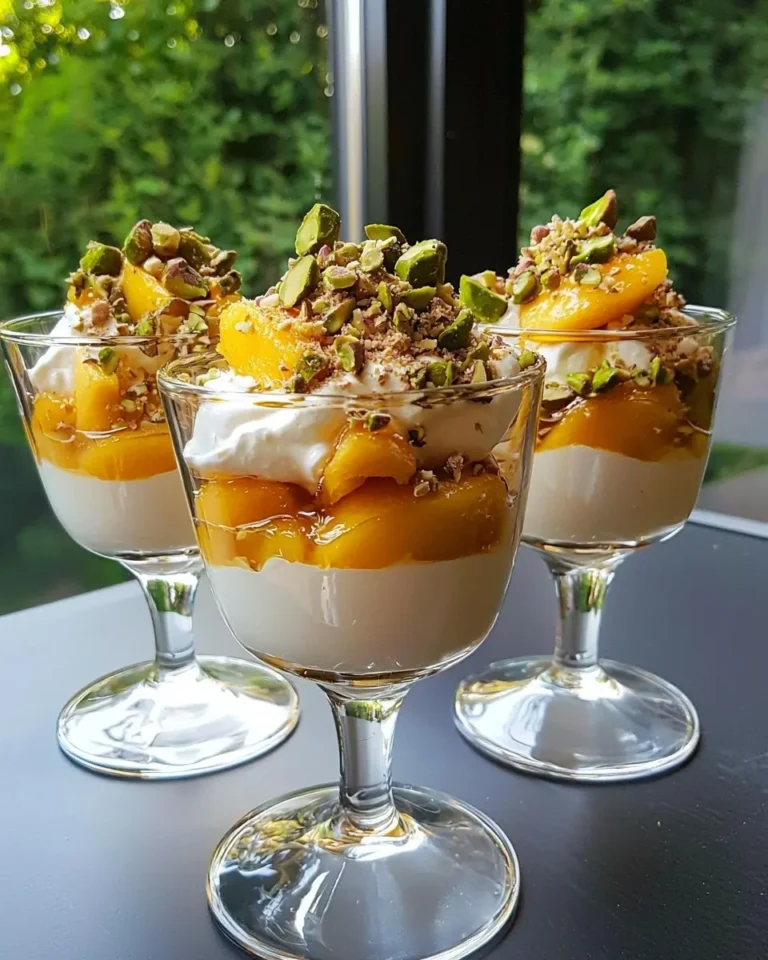 Verrine de Mascarpone à la Fleur d'Oranger