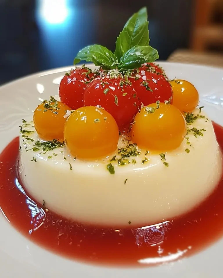 Panna Cotta Salée au Parmesan